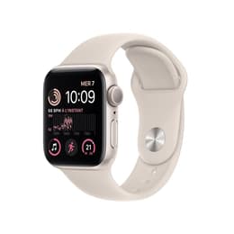 Apple Watch Series SE 2 (2022) GPS 40 mm - Aluminium Silber - Sportarmband Polarstern