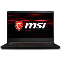 MSI GF63 Thin 10SC-080XFR 15" Core i5 2.5 GHz - SSD 512 GB - 8GB - NVIDIA GeForce GTX 1650 Max-Q AZERTY - Französisch