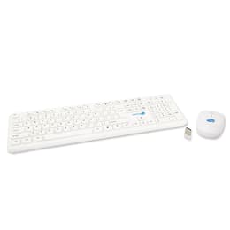 Simpletek Tastatur QWERTY Englisch Wireless M&K INGLESE US Kit Mouse and Keyboard