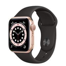 Apple Watch Series 5 (2019) GPS 40 mm - Aluminium Gold - Sportarmband Schwarz