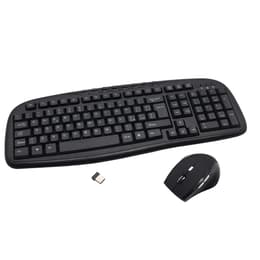 Alantik Tastatur QWERTY Italienisch Wireless KBMOW1