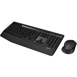 Logitech Tastatur AZERTY Französisch Wireless Wireless Combo MK345