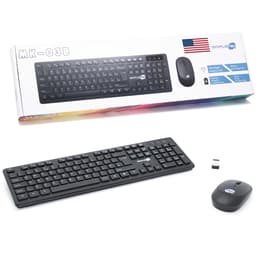 Simpletek Tastatur QWERTY Englisch Wireless MK-03B