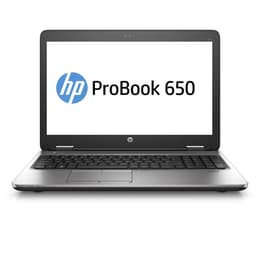 HP ProBook 650 G2 15" Core i5 2.4 GHz - SSD 256 GB - 8GB AZERTY - Französisch