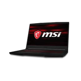 MSI GF63 15" Core i7 2.2 GHz - SSD 512 GB - 16GB - NVIDIA GeForce GTX 1650 AZERTY - Französisch