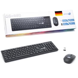 Simpletek Tastatur QWERTZ Deutsch Wireless MK-03B