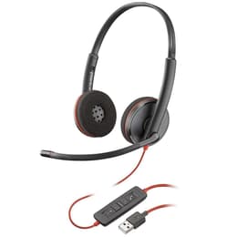 Plantronics Blackwire C3220 Kopfhörer mit kabel mit Mikrofon - Schwarz