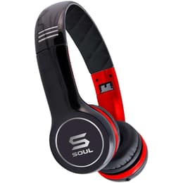 Soul By Ludacris SL100 Kopfhörer Noise cancelling mit kabel - Rot/Schwarz