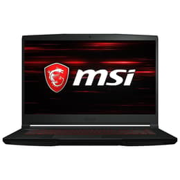 MSI MS-16R4 GF63 Thin 15" Core i5 2.5 GHz - SSD 512 GB - 8GB - NVIDIA GeForce GTX 1650 AZERTY - Französisch