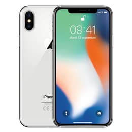 Apple iPhone newest X Silver 256GB Unlocked L522